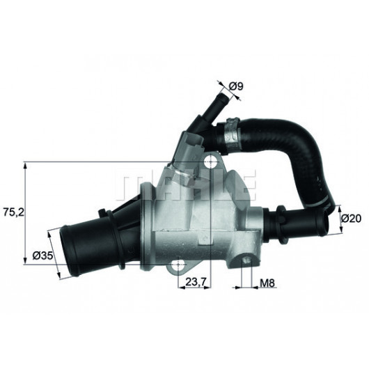 MAHLE Thermostat, Kühlmittel