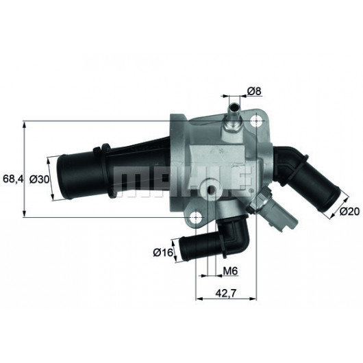 MAHLE Thermostat, Kühlmittel