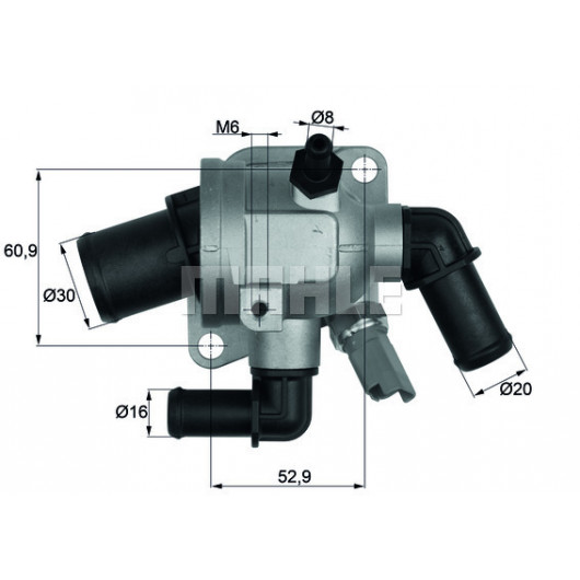 MAHLE Thermostat, Kühlmittel