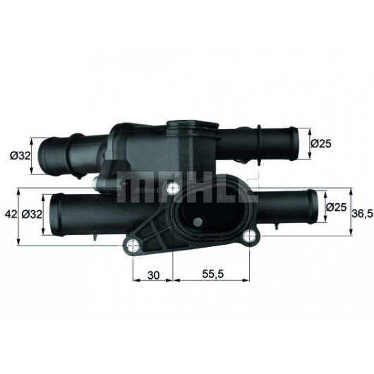 MAHLE Thermostat, Kühlmittel