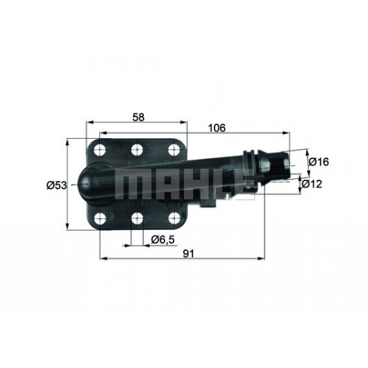 MAHLE Thermostat, Ölkühlung