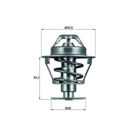 MAHLE Thermostat, Kühlmittel