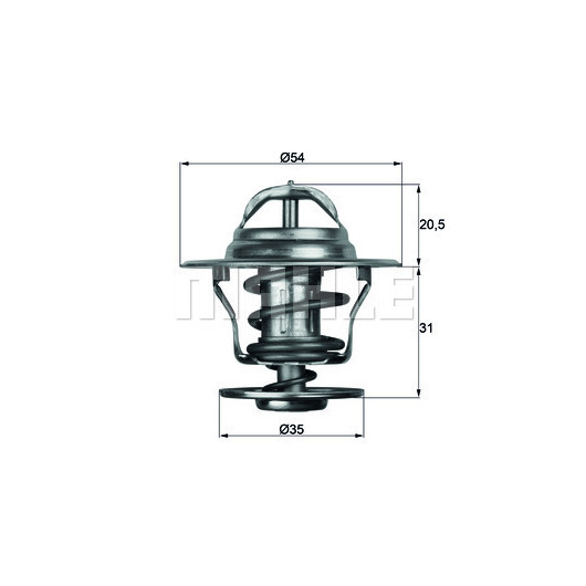 MAHLE Thermostat, Kühlmittel