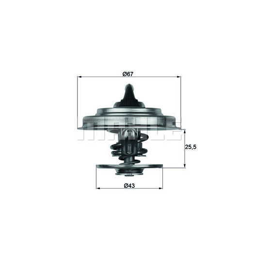 MAHLE Thermostat, Kühlmittel