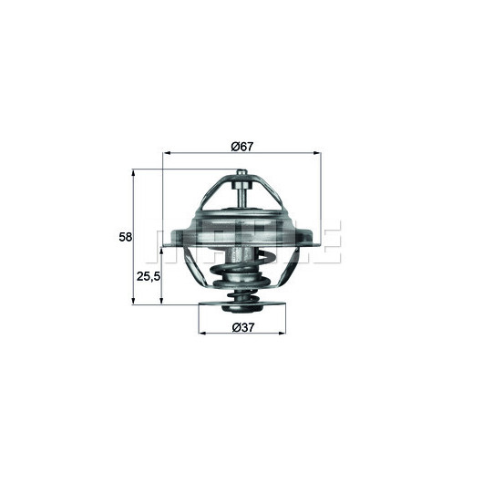 MAHLE Thermostat, Kühlmittel