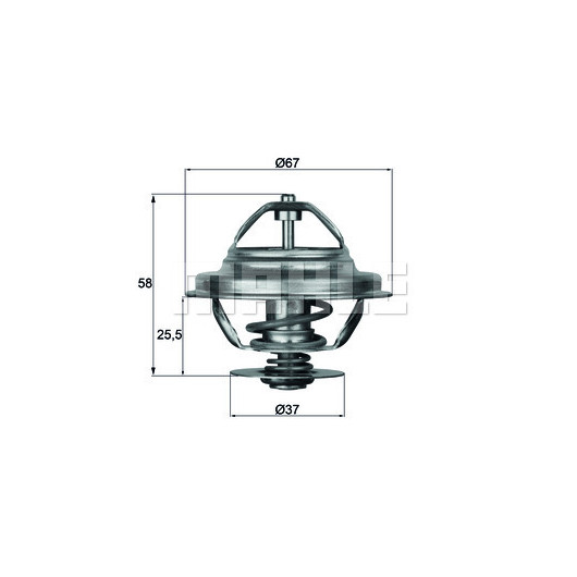 MAHLE Thermostat, Kühlmittel