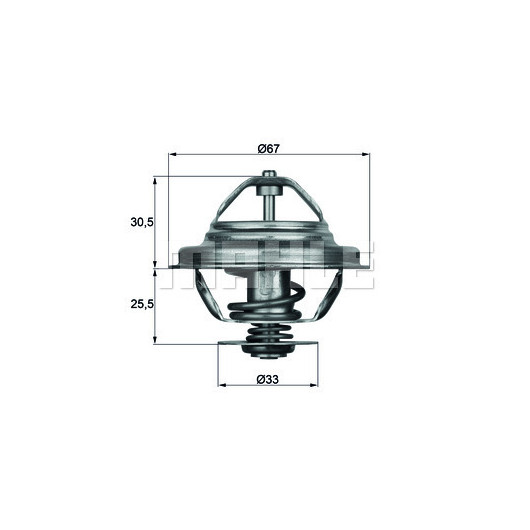 MAHLE Thermostat, Kühlmittel