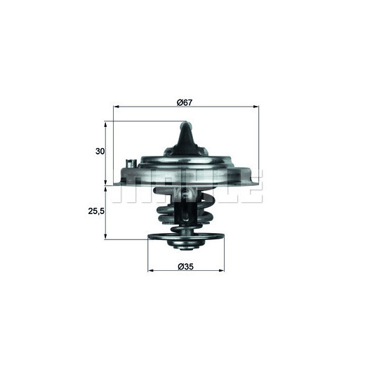 MAHLE Thermostat, Kühlmittel