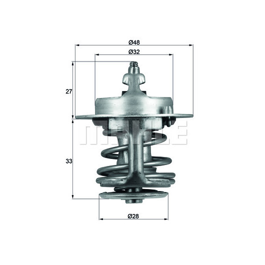 MAHLE Thermostat, Kühlmittel