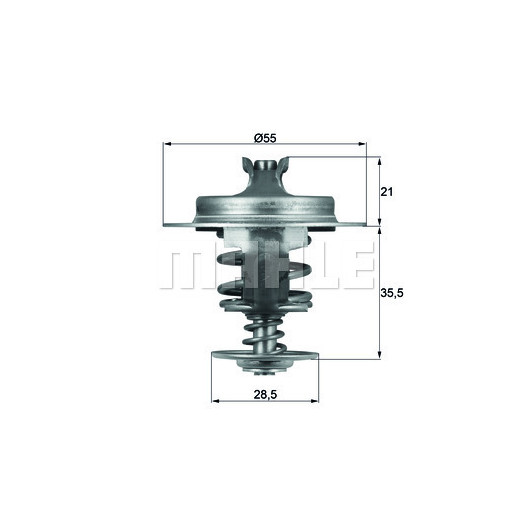 MAHLE Thermostat, Kühlmittel