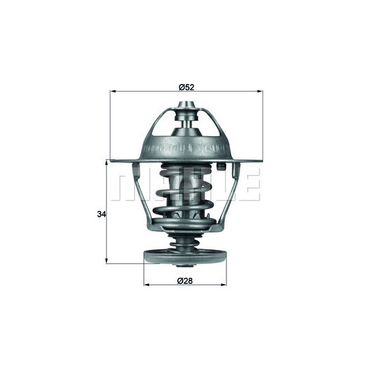 MAHLE Thermostat, Kühlmittel