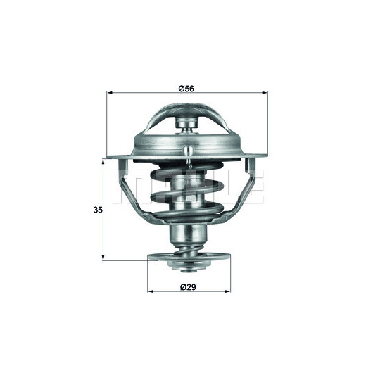 MAHLE Thermostat, Kühlmittel