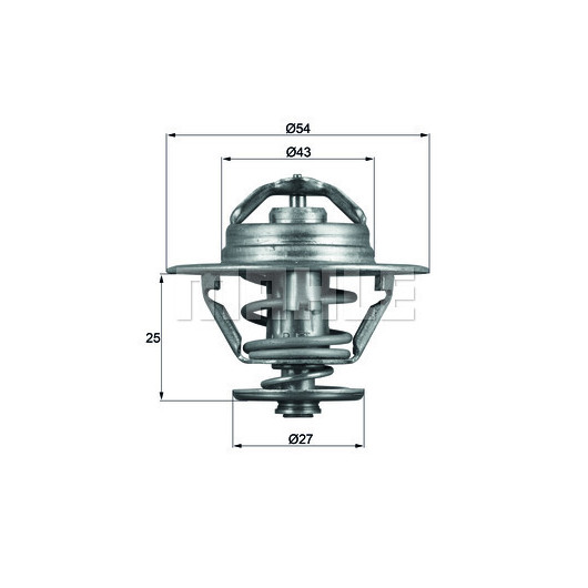 MAHLE Thermostat, Kühlmittel