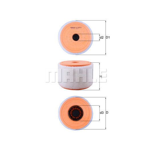 MAHLE Luftfilter