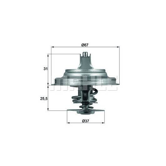 MAHLE Thermostat, Kühlmittel