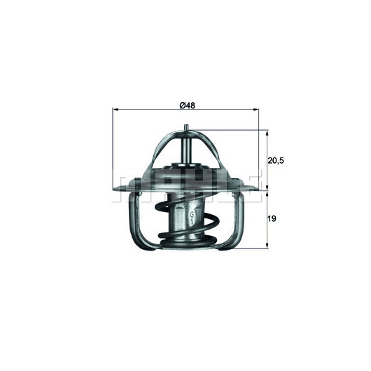 MAHLE Thermostat, Kühlmittel