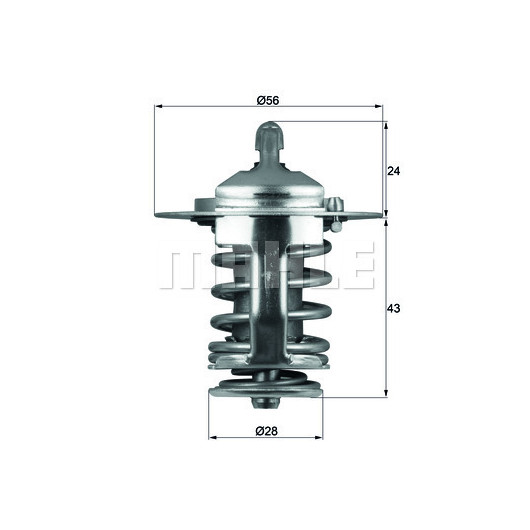 MAHLE Thermostat, Kühlmittel