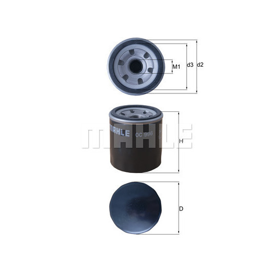 MAHLE Ölfilter