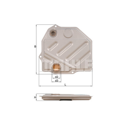 MAHLE Hydraulikfilter, Automatikgetriebe