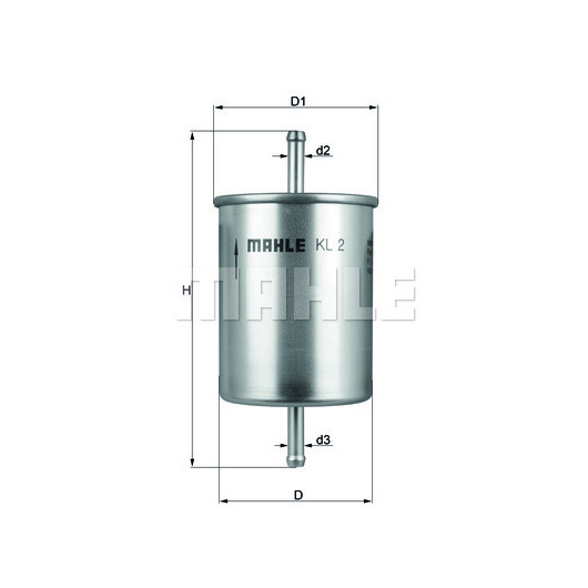 MAHLE Kraftstofffilter