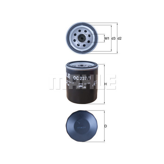 MAHLE Ölfilter