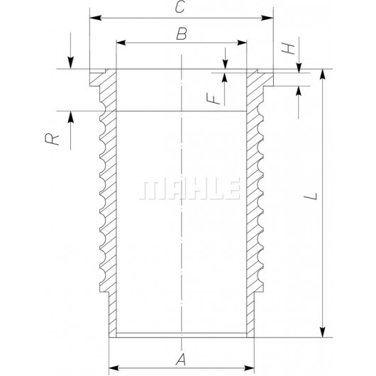 MAHLE Zylinderlaufbuchse