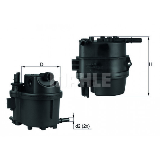 MAHLE Kraftstofffilter