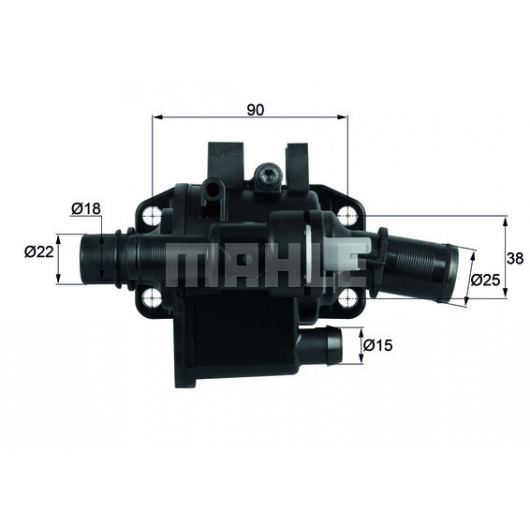 MAHLE Thermostat, Kühlmittel