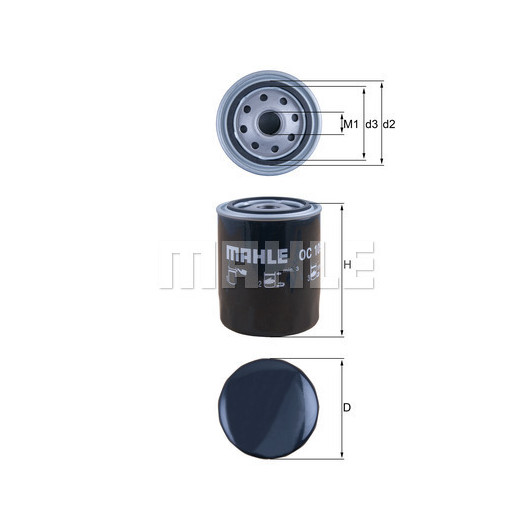 MAHLE Ölfilter