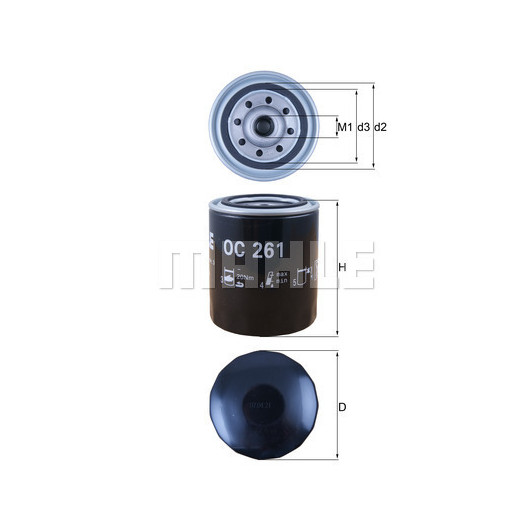MAHLE Ölfilter