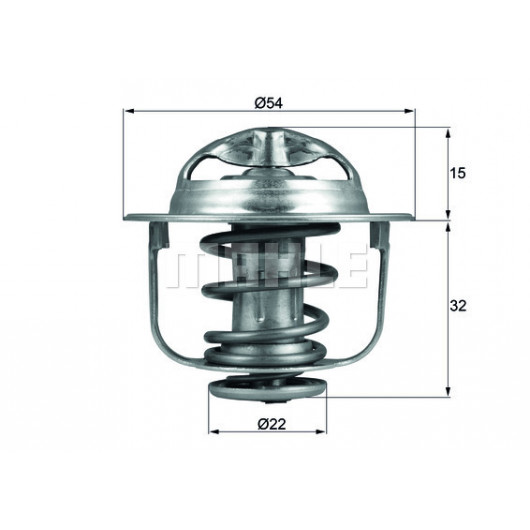 MAHLE Thermostat, Kühlmittel