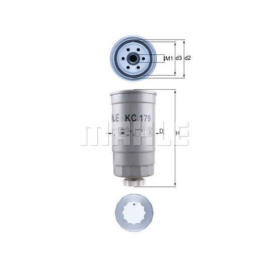 MAHLE Kraftstofffilter