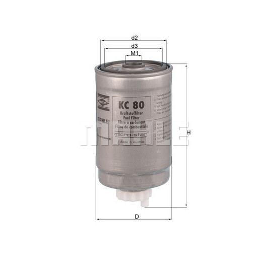 MAHLE Kraftstofffilter