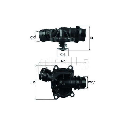 MAHLE Thermostat, Kühlmittel