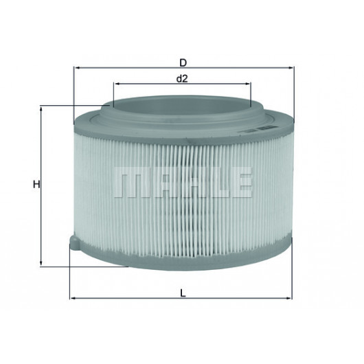 MAHLE Luftfilter