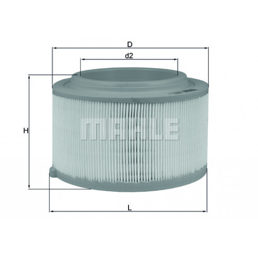 MAHLE Luftfilter