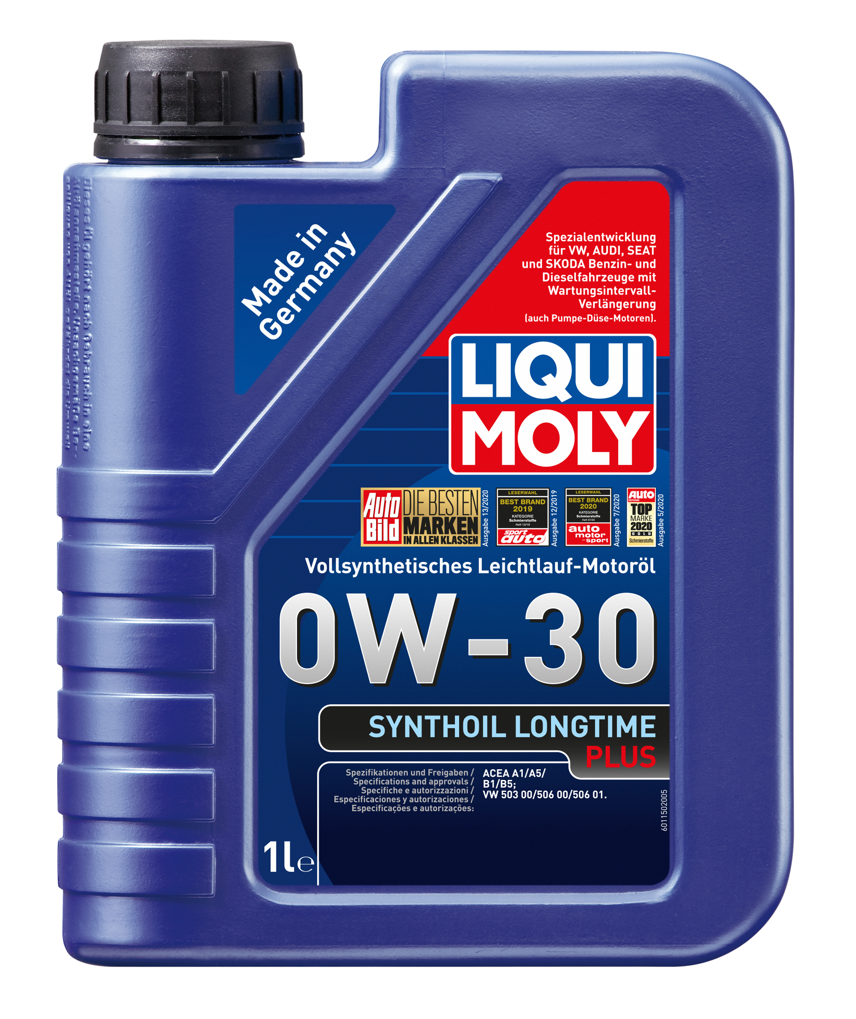 Liqui Moly Synthoil Longtime Plus 0W-30 Motoröl 1l