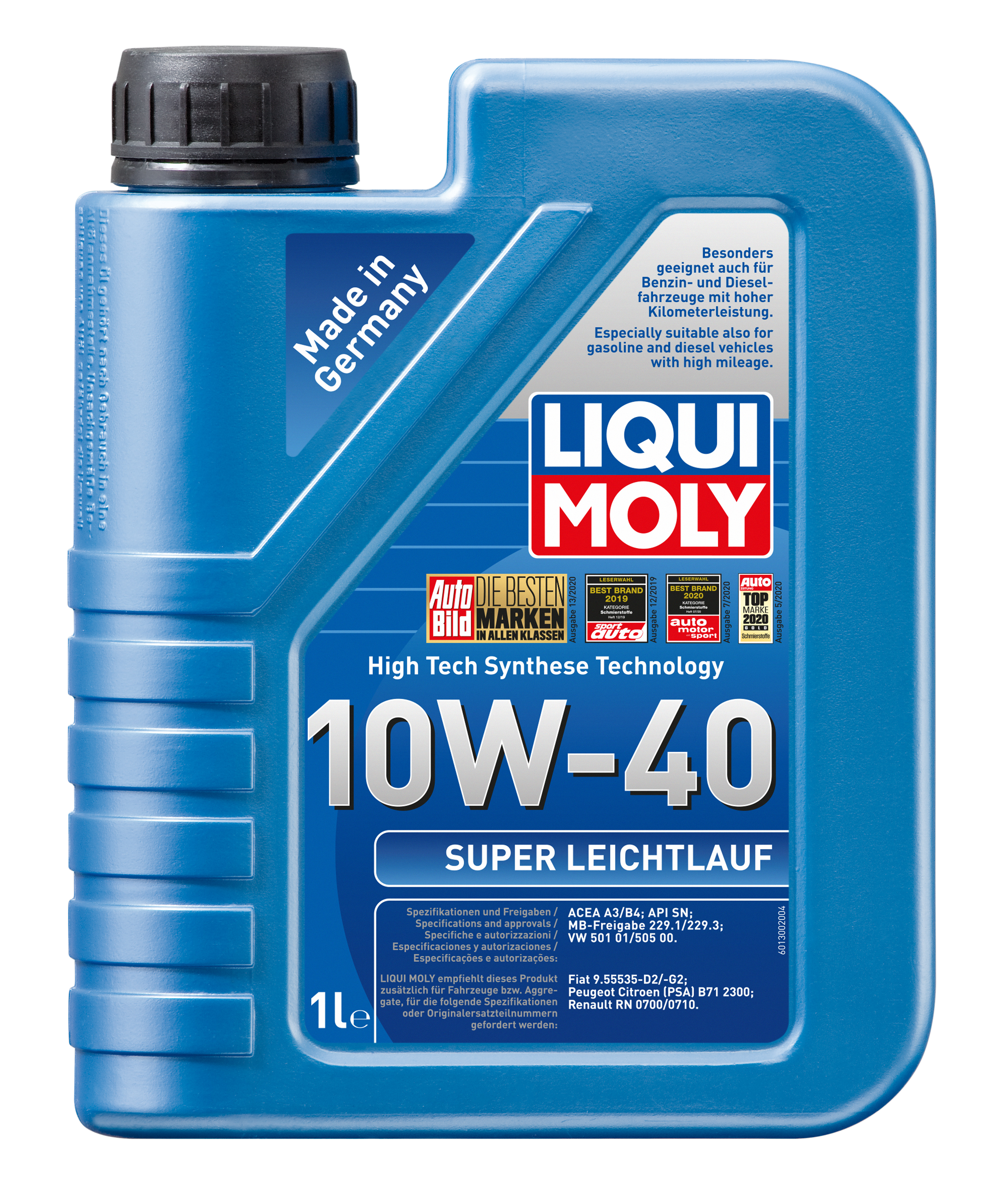 Liqui Moly Super Leichtlauföl 10W-40 Diesel & Benziner Motoröl 1Liter