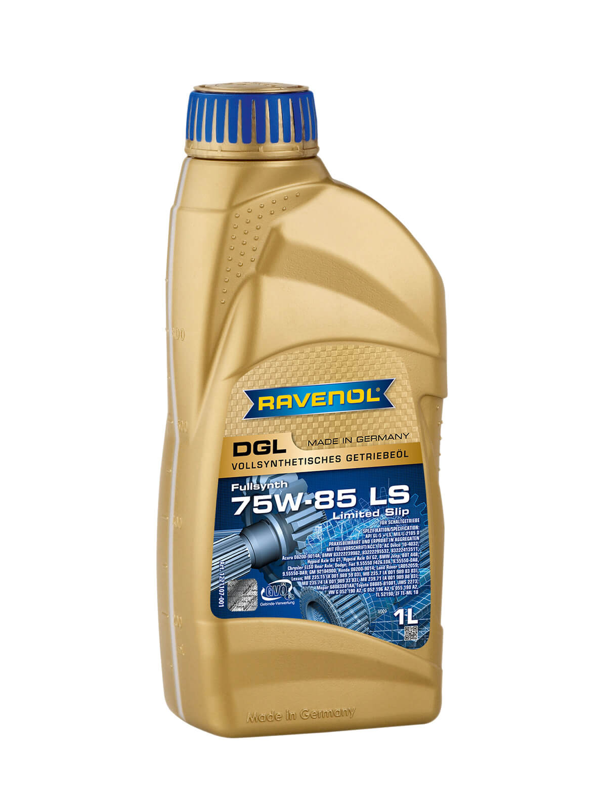 RAVENOL DGL SAE 75W-85 GL-5 LS 1 Liter