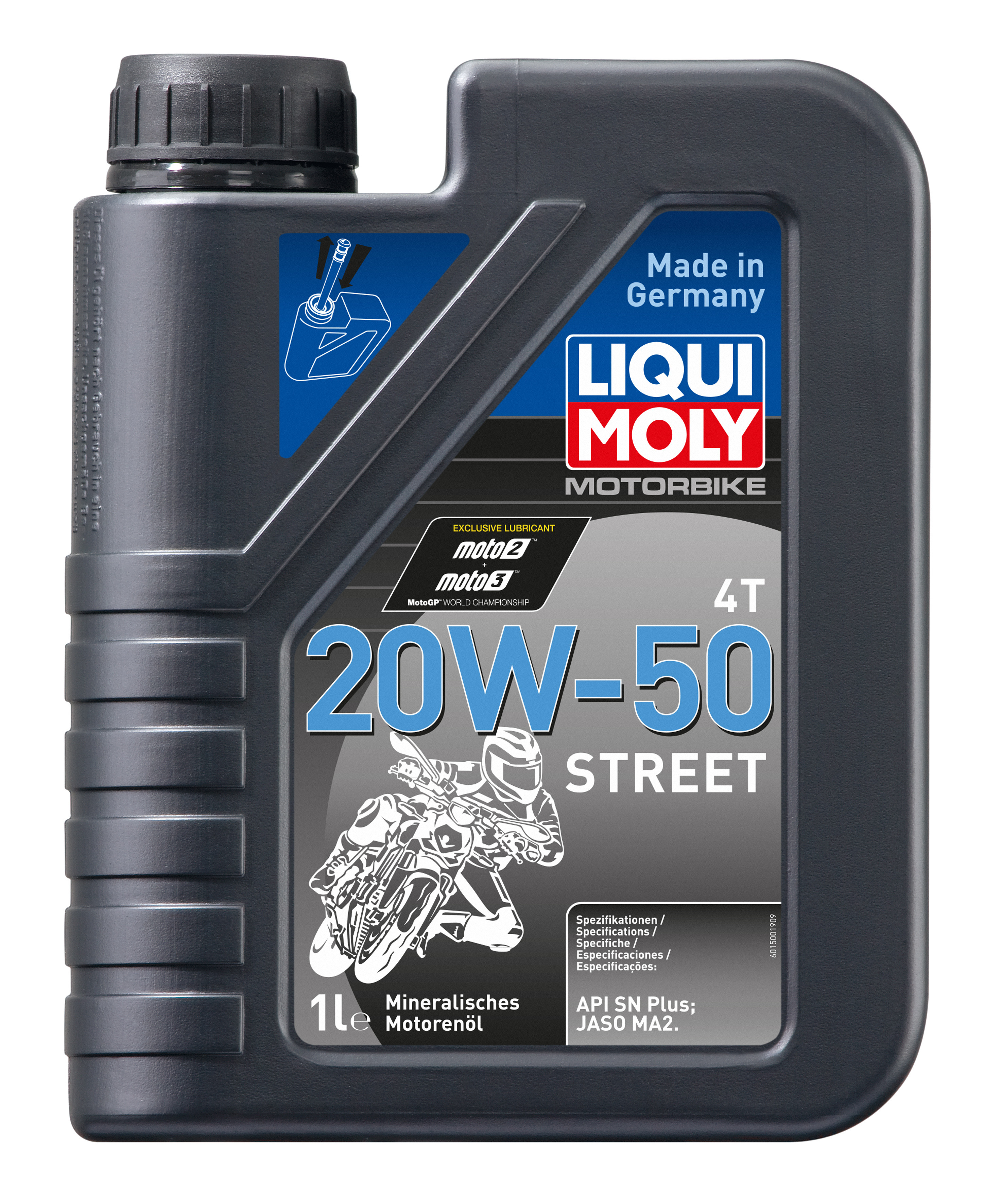 Liqui Moly Motorbike 4T 20W-50 Motorrad Motoröl Street 1l