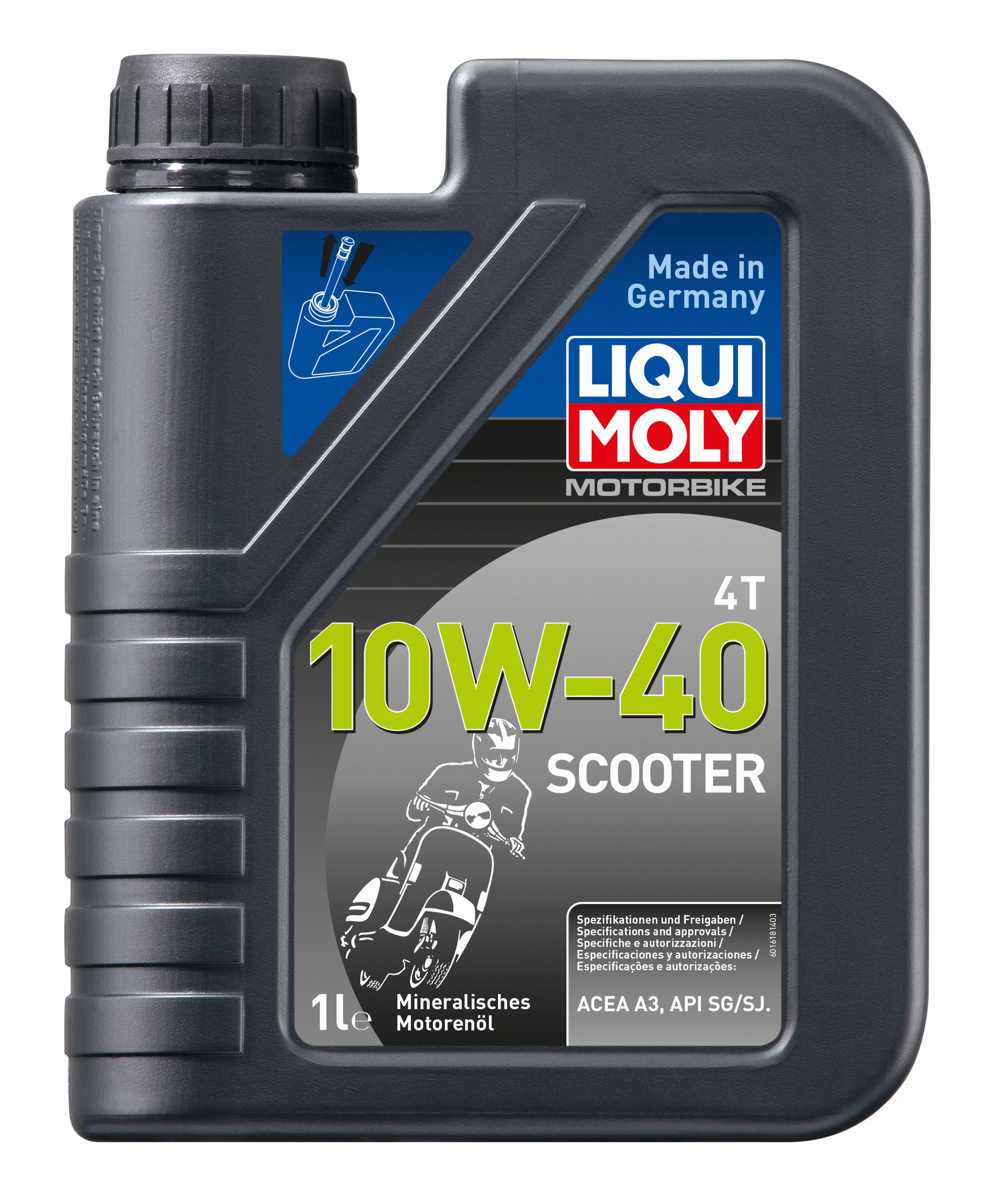 Liqui Moly Racing Scooter 4T 10W-40 Motorrad Motoröl 1l