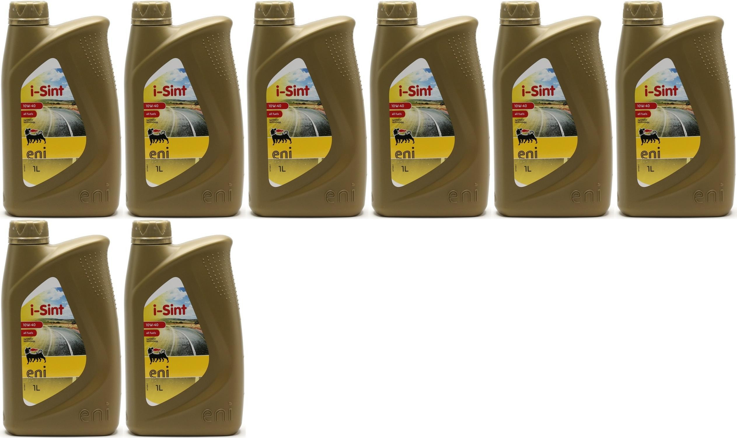 ENI i-Sint 10W-40 Diesel & Benziner Motoröliter 8x 1l = 8 Liter