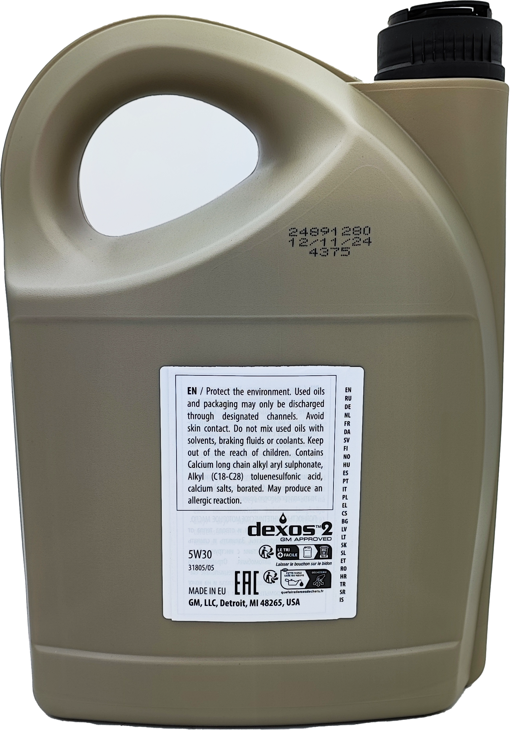Original GM Opel 5W-30 dexos1 gen3 Motoröl 5l (ex. dexos1 gen2)
