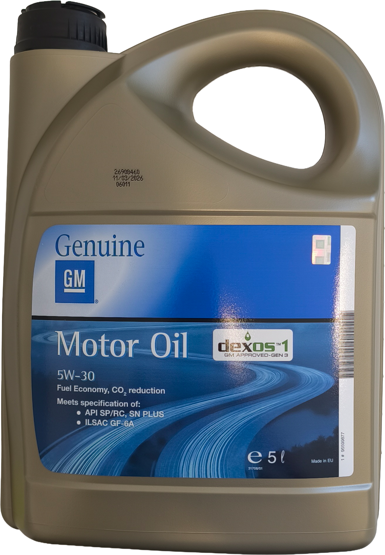 Original GM Opel 5W-30 dexos1 gen3 Motoröl 5l (ex. dexos1 gen2)