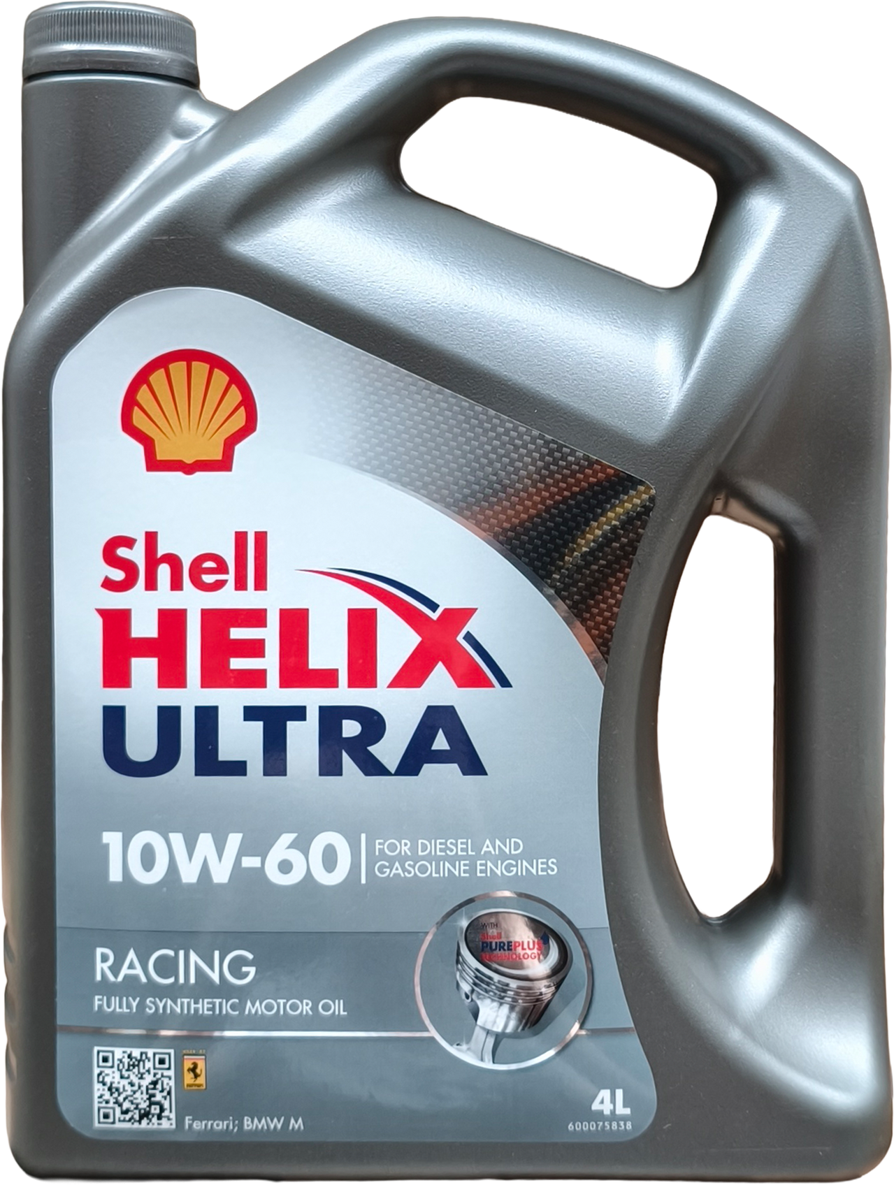 Shell Helix Ultra Racing 10W-60 Motoröl 4l Kanne