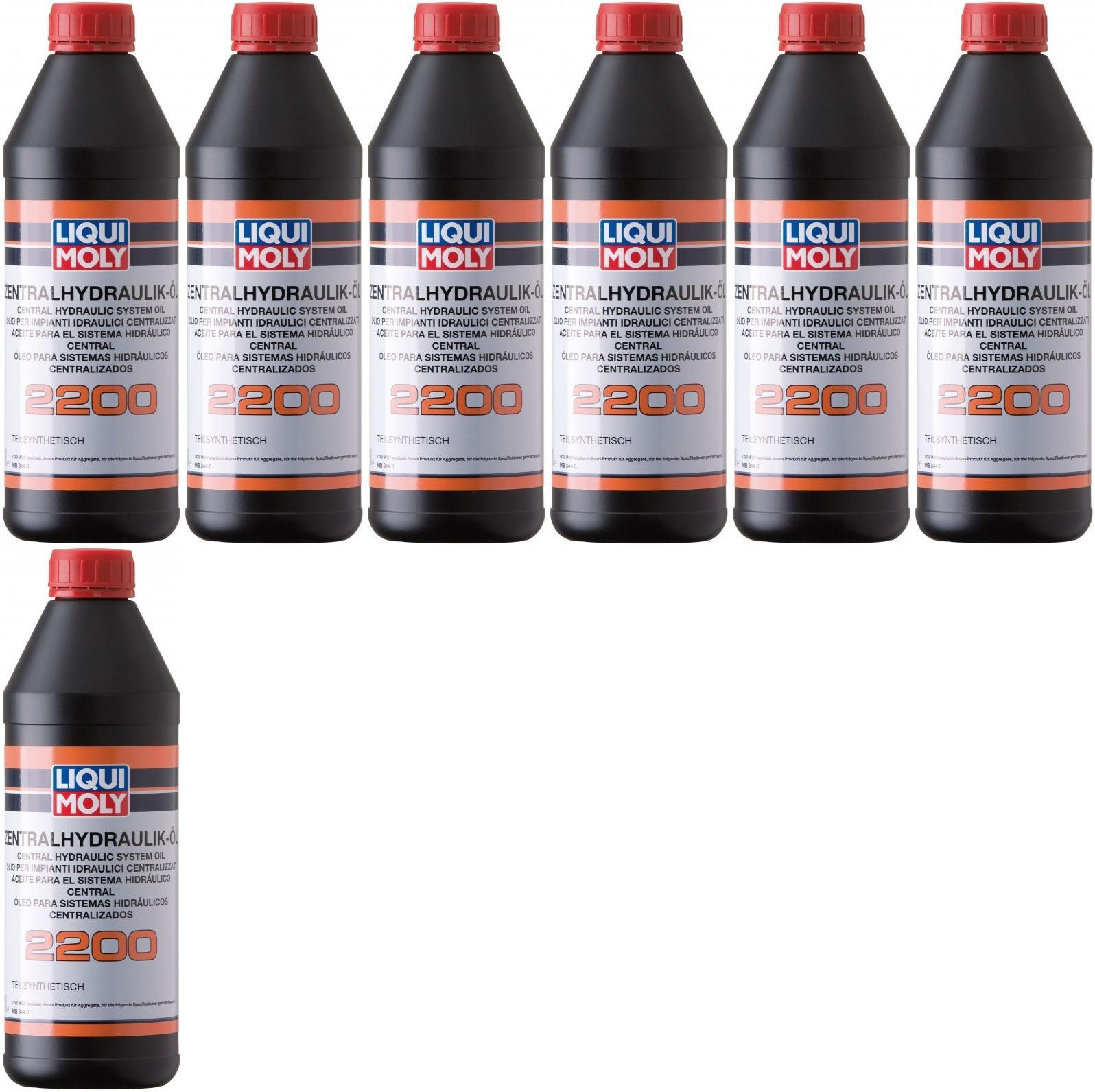 Liqui Moly 3664 Zentralhydraulik-Öl 2200 7x 1l = 7 Liter