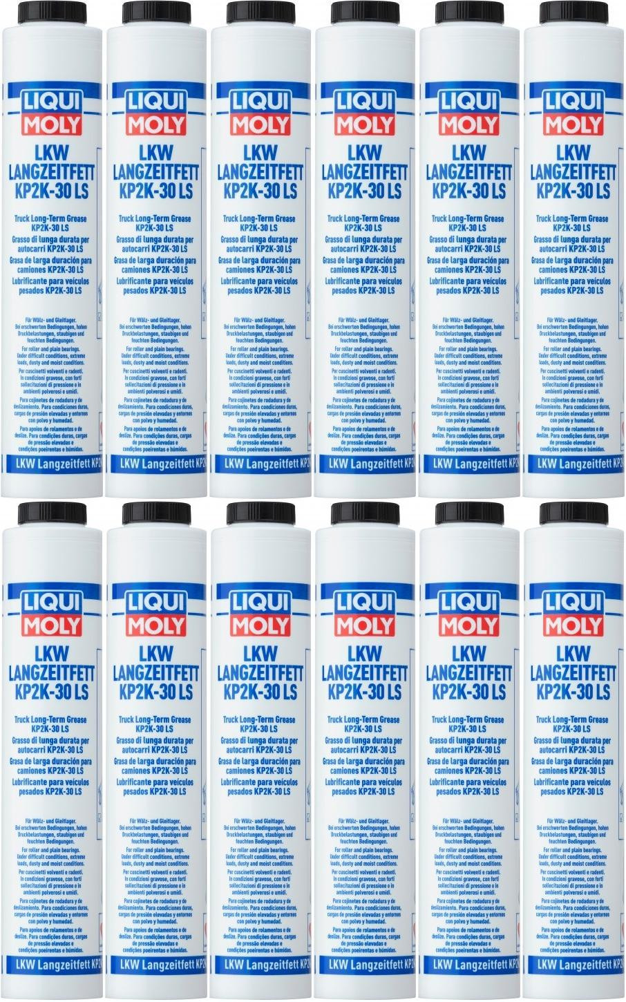 Liqui Moly 3348 LKW Langzeitfett KP2K -35 Lube Shuttle Fett 12x 400 Gramm