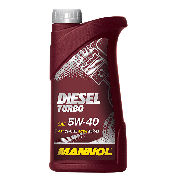 Mannol 7904 Diesel Turbo 5W-40 synthetisches Motoröl 1l Flasche
