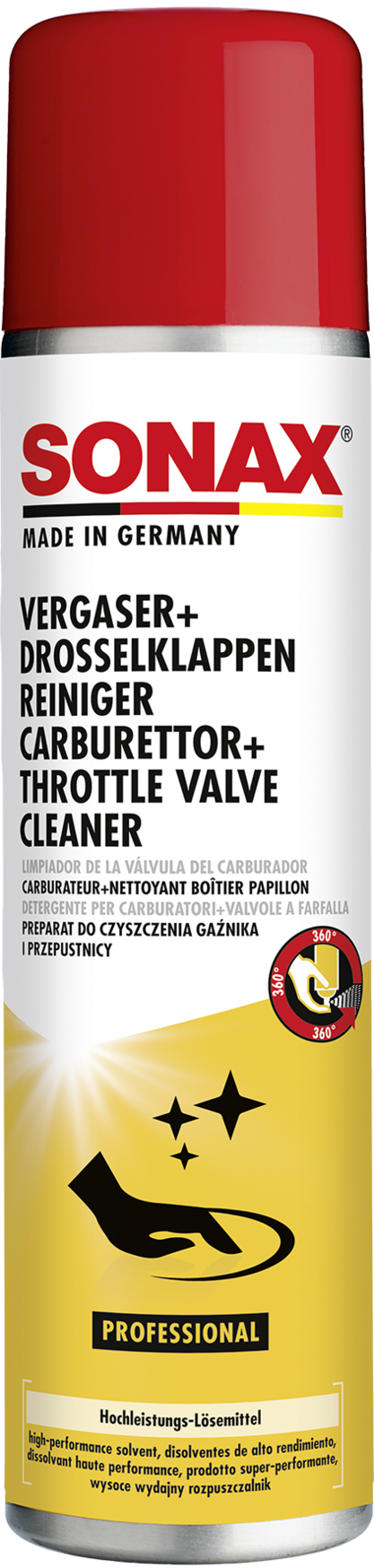 SONAX Vergaser + DrosselklappenReiniger 400ml