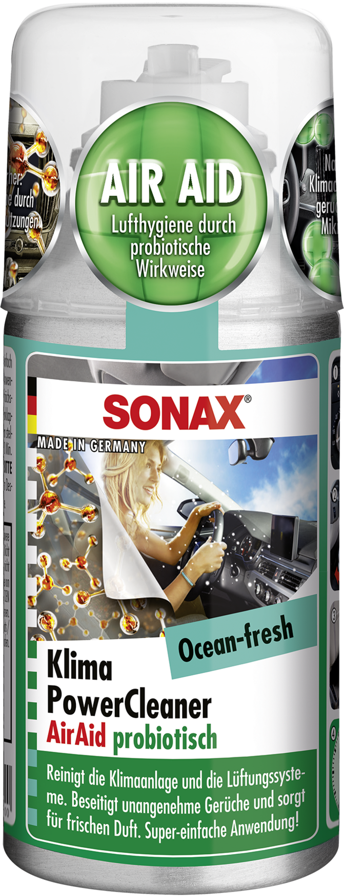 SONAX KlimaPowerCleaner AirAid Ocean Fresh 100 ml